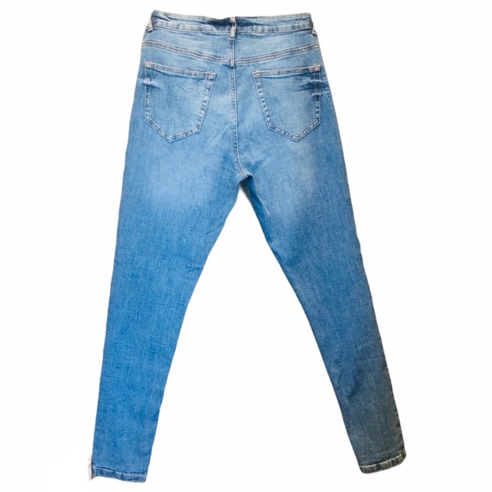 Style & Co High Waisted Skinny Jeans Blue Size 10
